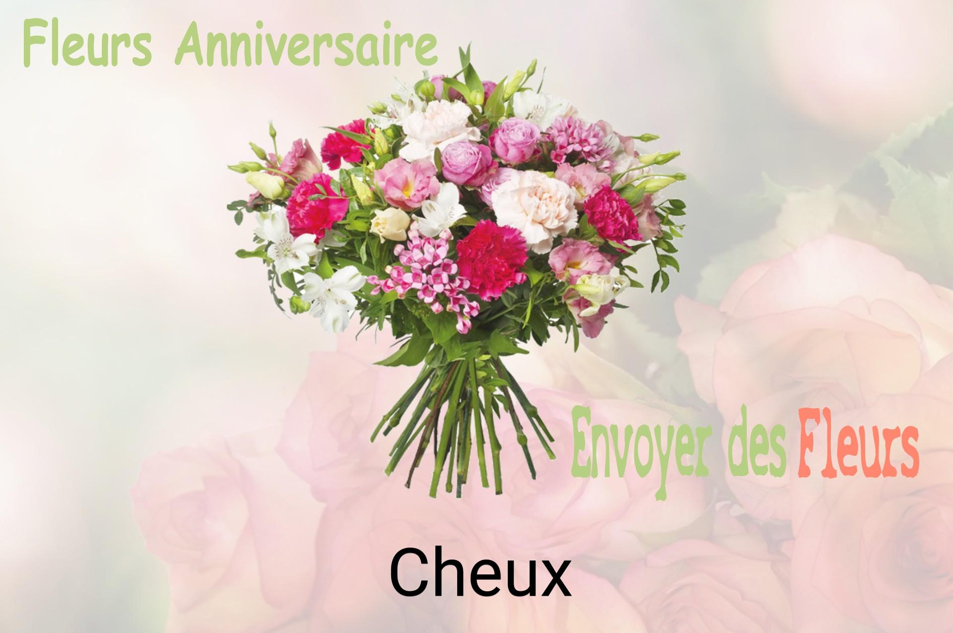 Bouquet de fleurs d’anniversaire livré à Cheux